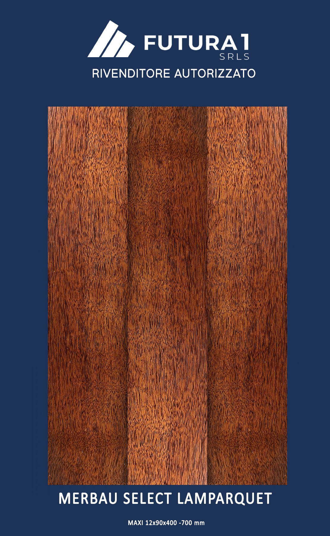 MERBAU SELECT LAMPARQUET MAXI 12x90x400-700 mm